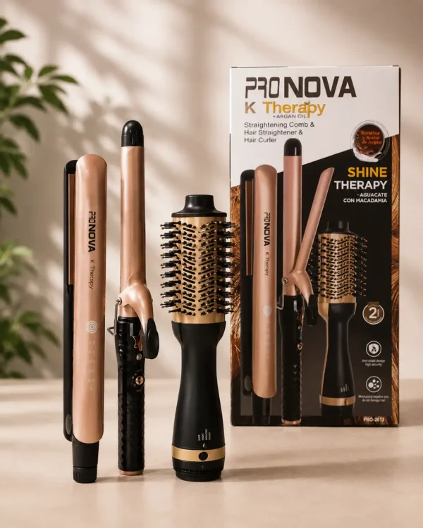 COMBO PRO NOVA SECADOR,RIZADO Y PLANCHA (3) COMBO PRO NOVA SECADOR,RIZADO Y PLANCHA