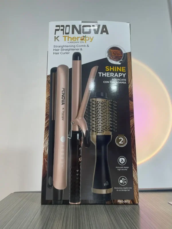 COMBO PRO NOVA SECADOR,RIZADO Y PLANCHA COMBO PRO NOVA SECADOR,RIZADO Y PLANCHA